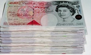 4 - £50 Notes.